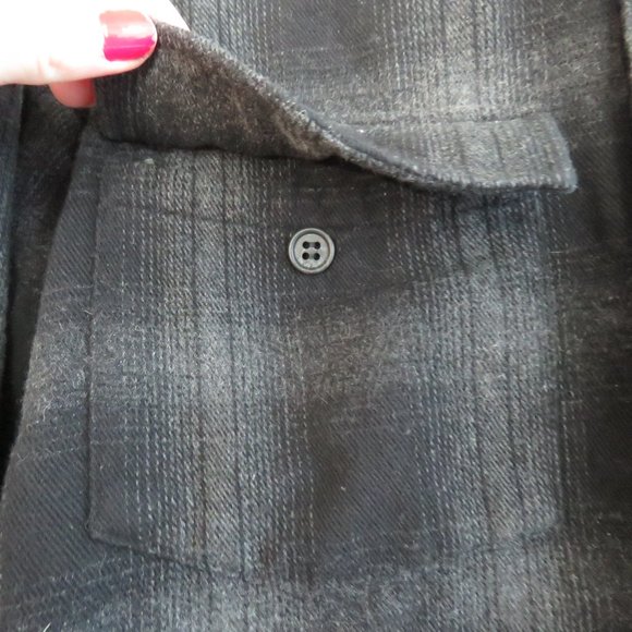 MARCELO BURLON COUNTY OF MILAN Sham Panther Print Plaid Wool Blend Shirt Sz XXS - Picture 12 of 16